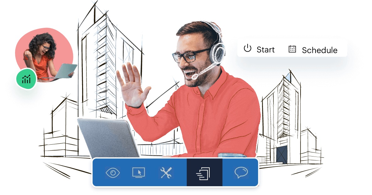 面向 MSP 的远程桌面软件