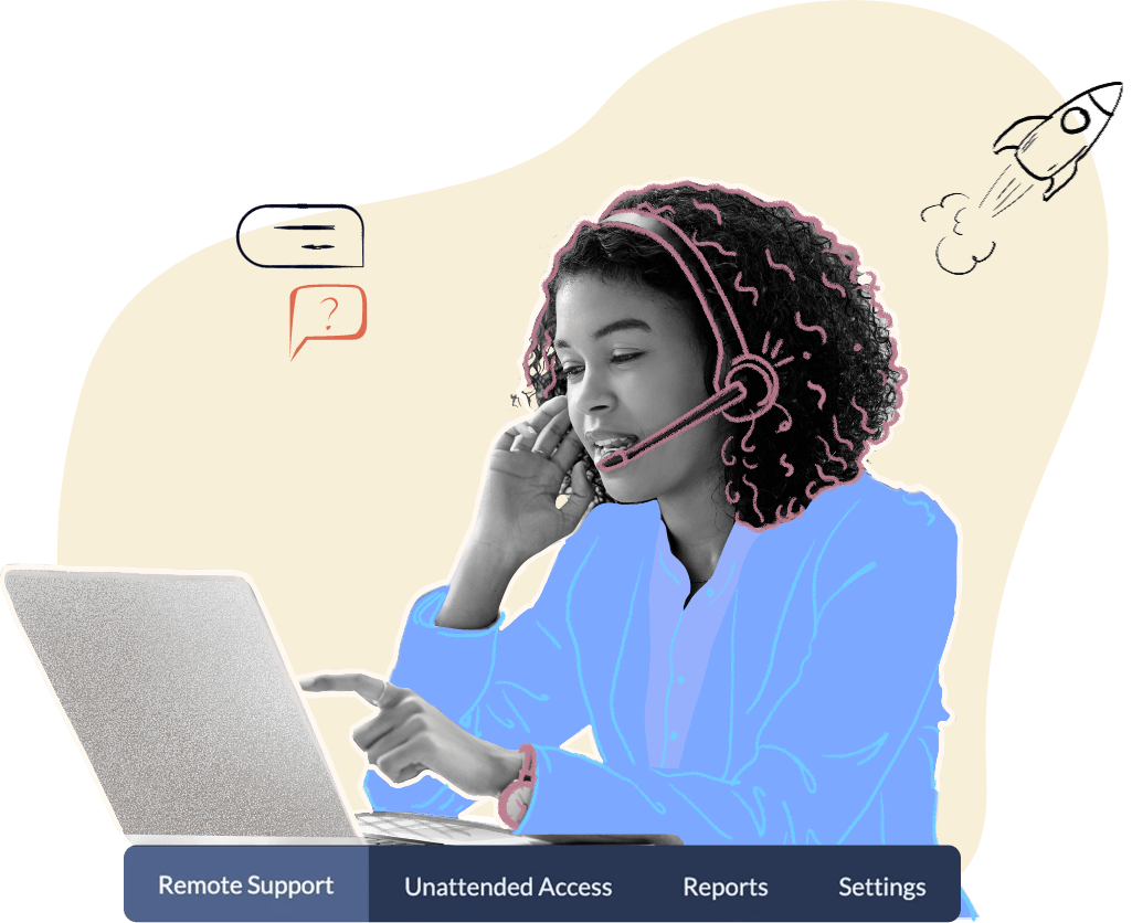 面向企业的远程 IT 支持